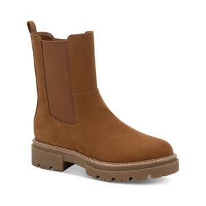 Sun + Stone Women's Burklee Booties Brown Size 6 M